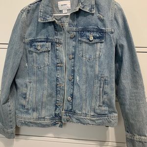 Old Navy ripped jean Jacket
